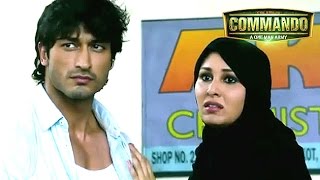 Vidyut Jammwal Rescues A Damsel In Distress In  Commando [upl. by Sert]