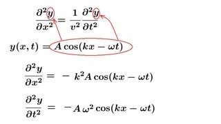 Physics 19 Mechanical Waves 10 of 21 The Wave Equation in 1Dimension [upl. by Aynotahs]