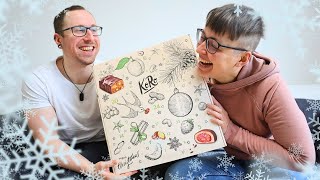 Lohnt sich der vegane ADVENTSKALENDER von KoRo 🎄 Wir packen alles aus 🤤 [upl. by Abbub]