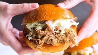 Perfect Slow Cooker Pulled Pork Recipe [upl. by Hameerak]