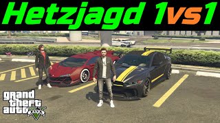 Ich SPIEL mit ihm 1vs1 HETZJAGD in Los Santos GTA V 36 teamadhs Grand Theft Auto V [upl. by Polloch762]