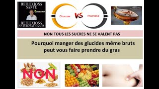 Pourquoi le fructose est plus problématique que le glucose [upl. by Sidky]