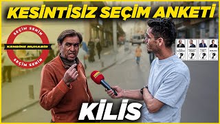 KİLİS KESİNTİSİZ SAYAÇLI SEÇİM ANKETİ küçük SURİYE  Kilis Sokak Röportajları [upl. by Ariday]