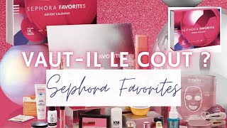 Calendrier de lAvent SEPHORA FAVORITES FRANCE 2024 [upl. by Eirok]