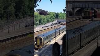 GWR Class 158 arriving into Exeter Central going to Barnstaple please like and subscribe [upl. by Garceau]