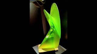 Cast glass sculpture by Vladimira Klumpar [upl. by Lallage]