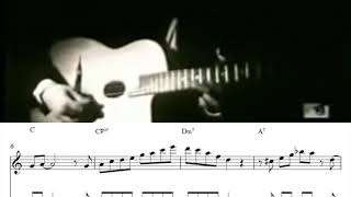 Django Reinhardt  Jattendrai Live Video and Solo transcription [upl. by Tychonn]