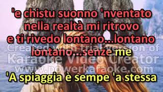 nino DAngelo Sogno destate karaoke [upl. by Iak]