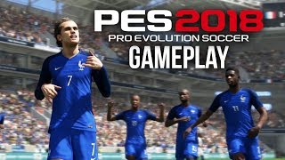 PES 2018 Gameplay  FRANCE VS BRAZIL Pro Evolution Soccer 2018 Beta [upl. by Consuelo]