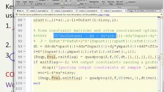 Constrained Predictive Control 57  constraints with independent model GPC [upl. by Lossa421]