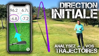 Direction Initiale  Analyse des Trajectoires  Cours de Golf  Tous Niveaux  ECOLE GOLF [upl. by Allez]