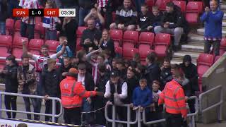 Embleton stunning half half volley vs Shrewsbury [upl. by Sirak965]