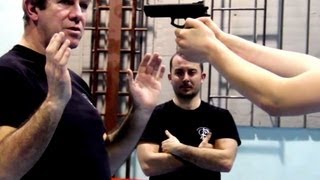 KRAV MAGA TRAINING • Fastest gun disarm Part 2 [upl. by Natividad]