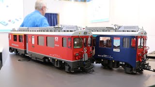 ESU Neuheit 2020  RhB Triebwagen Abe 44 III I Spielwarenmesse 2020 by volldampfTV amp Loki [upl. by Llerryt]