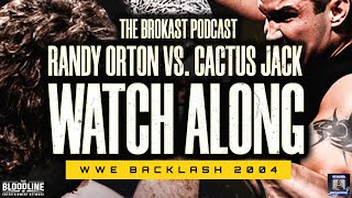 Randy Orton vs Cactus Jack WWE Backlash 2004 Watch Along [upl. by Letnuhs]