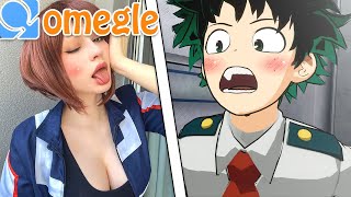 Class 1A Best of Omegle MHA VR [upl. by Downall]