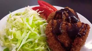 How to make Japanese meat potato korokke [upl. by Irby]