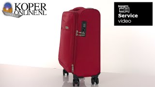 Instellen cijferslot CarryOn Air Koffer [upl. by Lajes416]