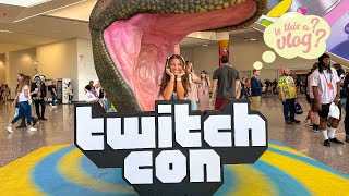 Twitchcon Vegas 2023  is this a vlog  giuliana [upl. by Ermanno]