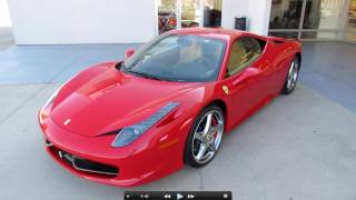 2010 Ferrari 458 Italia Start Up Exhaust and In Depth Tour [upl. by Romeon]