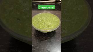 Mint coriander chutney recipe coriander mint greenchati [upl. by Esilrac303]