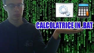 TUTORIAL CALCOLATRICE IN BAT SENZA DECIMALI [upl. by Hasty]