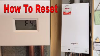 How To Reset Viessmann Vitodens 050 Combi Boiler  Service Mode and Gas Rate [upl. by Drahsar]