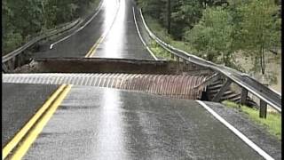 Road Collapse Maine 2008 [upl. by Duffy]