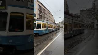 21112434 Linie 7 Stockerstrasse 20 April 2024 switzerland tram zürich [upl. by Niliak809]