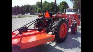 Kubota MX5100 Tractor and Kubota LA844 Loader [upl. by Mcroberts]