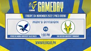 ATENEO vs FEU  GAME 3 NOVEMBER 04 2022  VLeague 2022 Collegiate Challenge [upl. by Earesed]