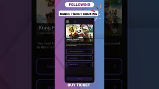 Movie Ticket Booking Mobile App Design create in FIgma [upl. by Rosenquist]