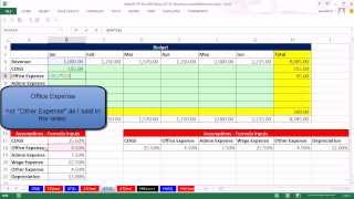 Office 2013 Class 39 Excel Basics 21 Orientate Formula Inputs To Allow Mixed Cell References [upl. by Bobbette]