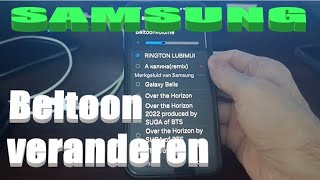 Beltoon veranderen samsung  Hoe zet je een liedje als beltoon op samsung [upl. by Sirred]