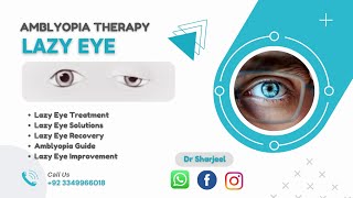 Amblyopia therapy in adults [upl. by Aerdna]