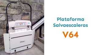 Plataforma Salvaescaleras V64 Bidea [upl. by Gilford]