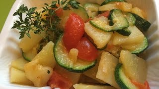 Patate e zucchine in padella [upl. by Gnep]