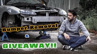 MG TF Front Bumper Removal  GIVEAWAY [upl. by Weed]