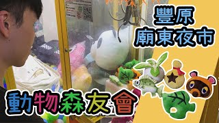 【BGS夾娃娃39】廟東夜市夾娃娃 動物森友會  台湾夾娃娃  豐原廟東夜市  UFOキャッチャー UFO catcher คลิปตุ๊กตา [upl. by Windzer]