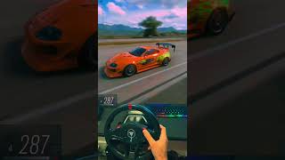 Toyota Supra MK4 1490HP I give them a headstart 🏁🤯 shorts toyotasupra [upl. by Enyalahs]