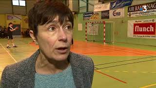 Tournoi jeunes élite de handball à Poitiers [upl. by Nospmoht]