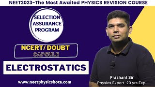 ELECTROSTATICS Class 12 Physics NCERT Important Concepts  NEET2023 Physics Crash Course [upl. by Gatian]