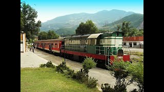 Across Albania  The train ride from Pogradec to Durrës  ALBANIA [upl. by Arrek84]