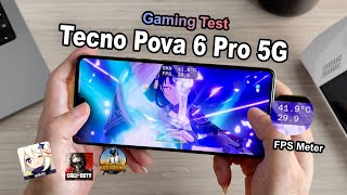 Gaming Test  Tecno Pova 6 Pro 5G เล่นเกมหนักๆไหวไหมเนี่ย [upl. by Torrie]