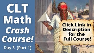 CLT Math Crash Course  Day 3 Part 1  Best Prep for the CLT Exam [upl. by Brien]