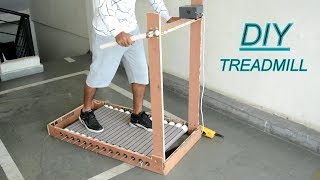 How to Make Treadmill at Home  Running Machine [upl. by Malcah]