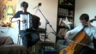 Libertango Accordion and Cello [upl. by Llejk]