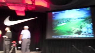 2012 PGA Show  Ken Griffey Jr Golf Swing [upl. by Valtin]