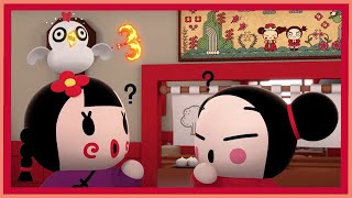 PUCCA  Finding won  IN ENGLISH  03x47 [upl. by Noizneb]