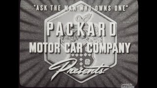 Packard Motor Car Film Three of the Finest Full film [upl. by Lot]